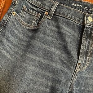 Old Navy midrise boyfriend cropped jeans size 14